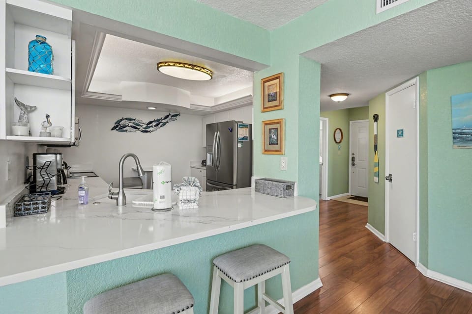 Condo, Multiple Beds (Bahia Del Mar 9-317) | Private kitchen | Oven, toaster