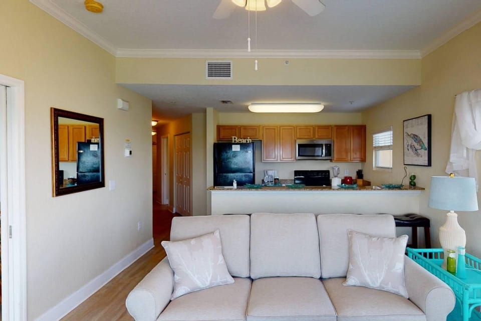 Condo, Multiple Beds (Palms Of Treasure Island #210) | Living area | TV