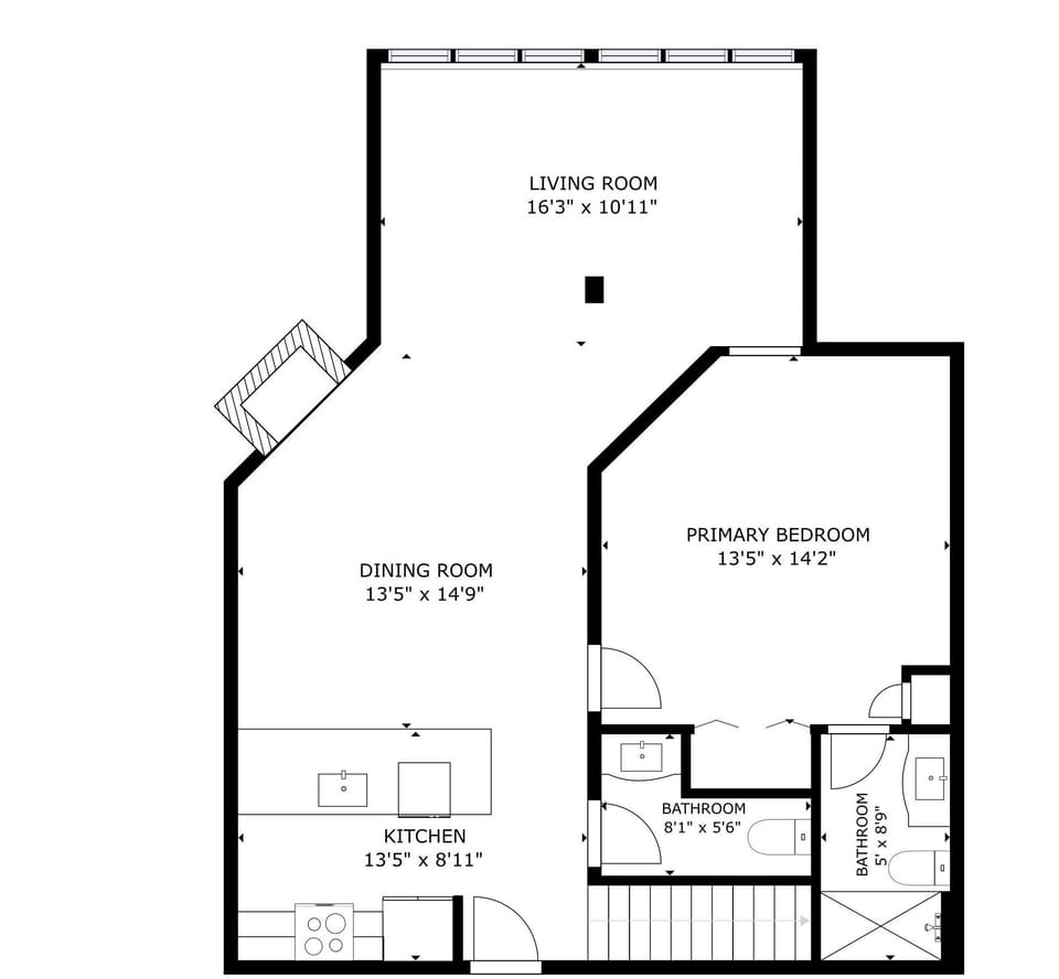 Condo, 3 Bedrooms | Floor plan