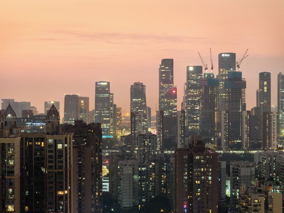 City view from property