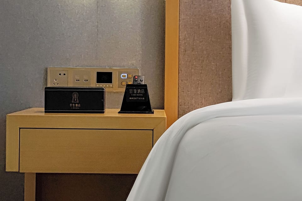 Business King Room | Premium bedding, desk, laptop workspace, blackout drapes