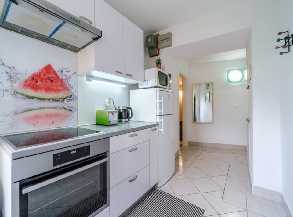 Apartment (Two bedroom Apartment) | Private kitchen | Fridge
