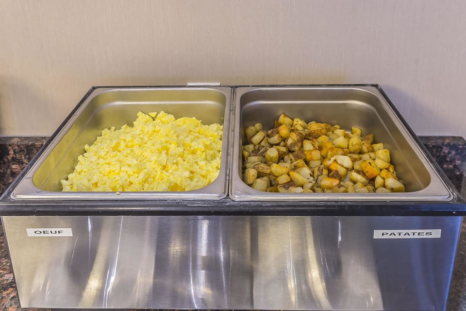 Free buffet breakfast