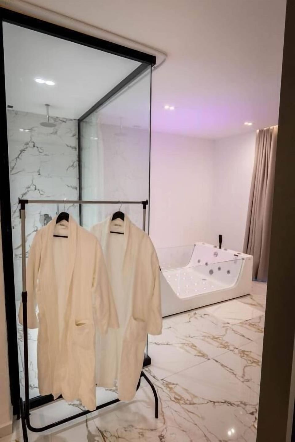 Suite, Sea View | Bathroom | Hair dryer, slippers