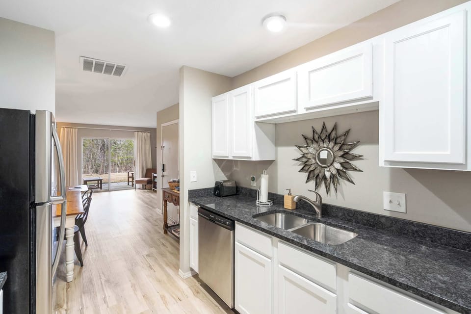 Condo, Multiple Beds, Patio, Mountain View (Woodlands Getaway) | Private kitchen | Coffee/tea maker