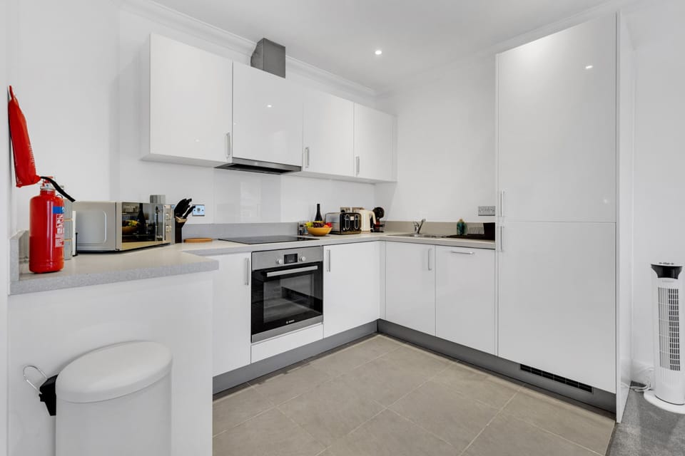 Apartment | Private kitchen | Fridge, microwave, oven, dishwasher