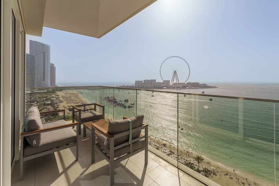 Comfort Apartment, 3 Bedrooms, Sea View | Balcony view