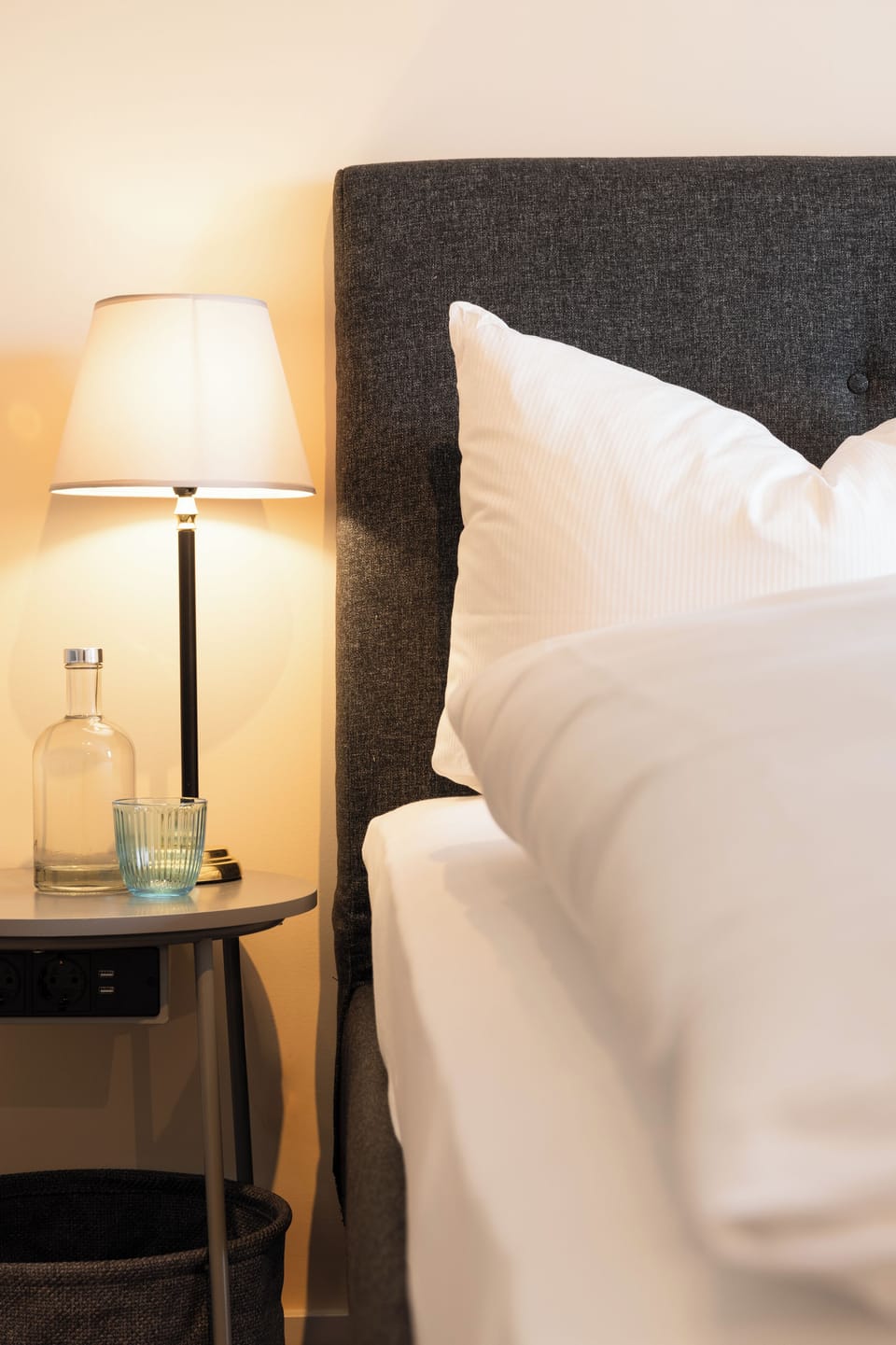 Premium bedding, in-room safe, individually decorated