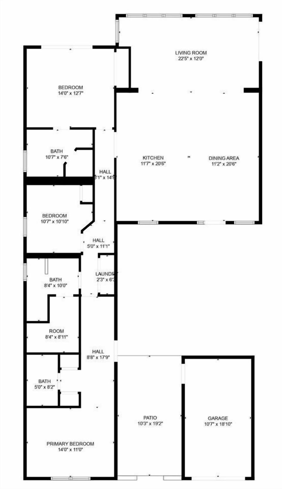 House, 3 Bedrooms | Floor plan