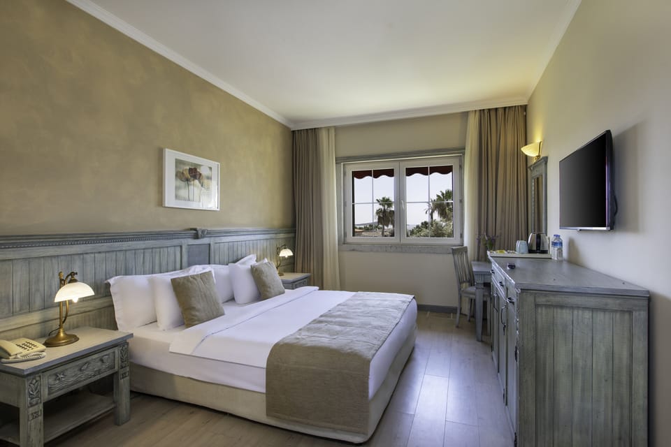Deluxe Double or Twin Room, Garden View | Premium bedding, pillowtop beds, minibar, in-room safe