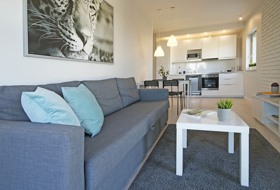 Apartment (Panorama D-Lux) | 1 bedroom, premium bedding, in-room safe, iron/ironing board