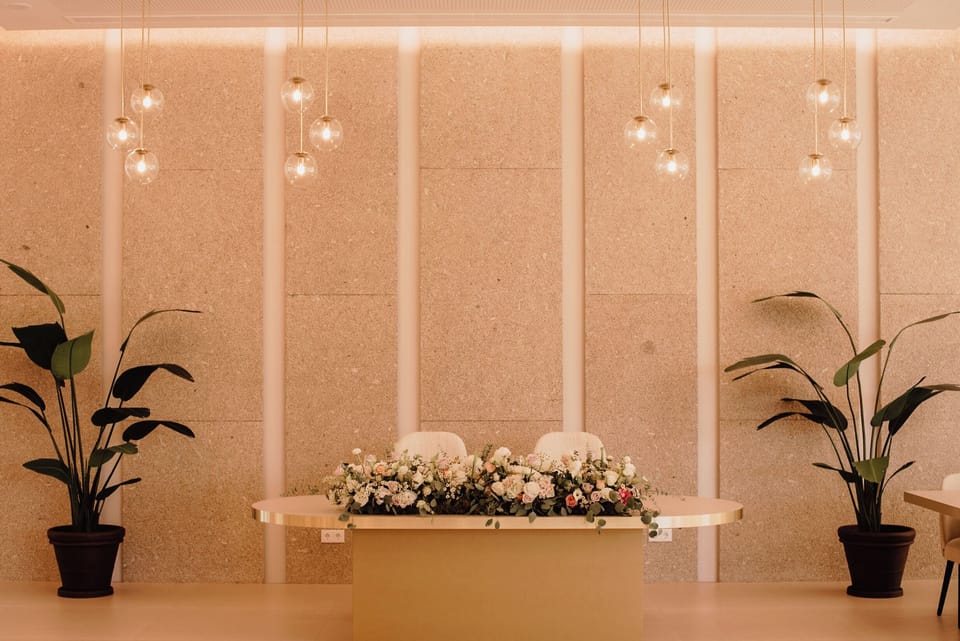 Reception hall