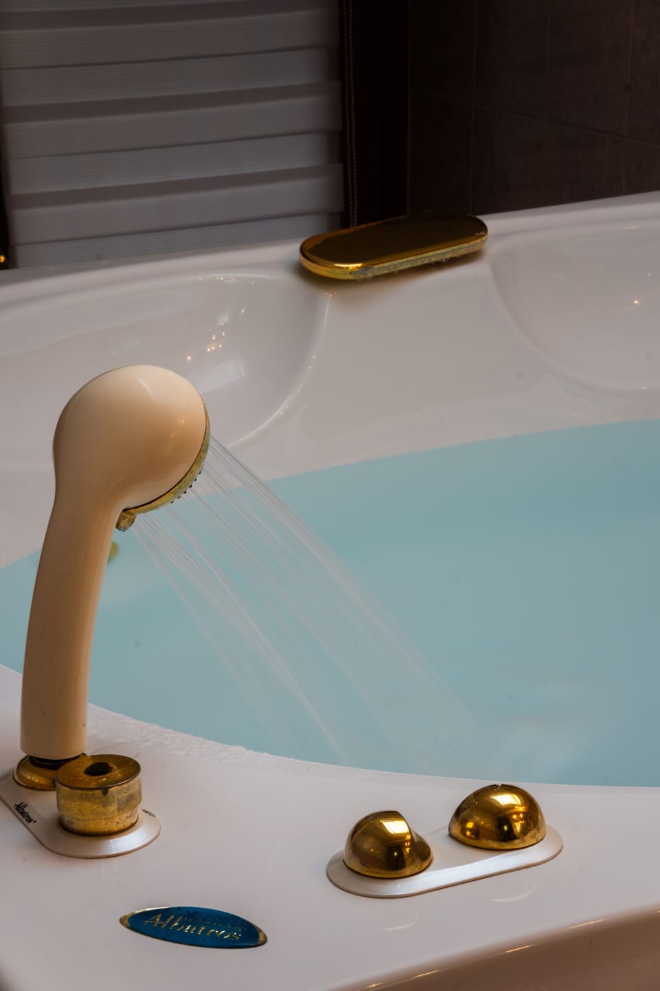 Private spa tub