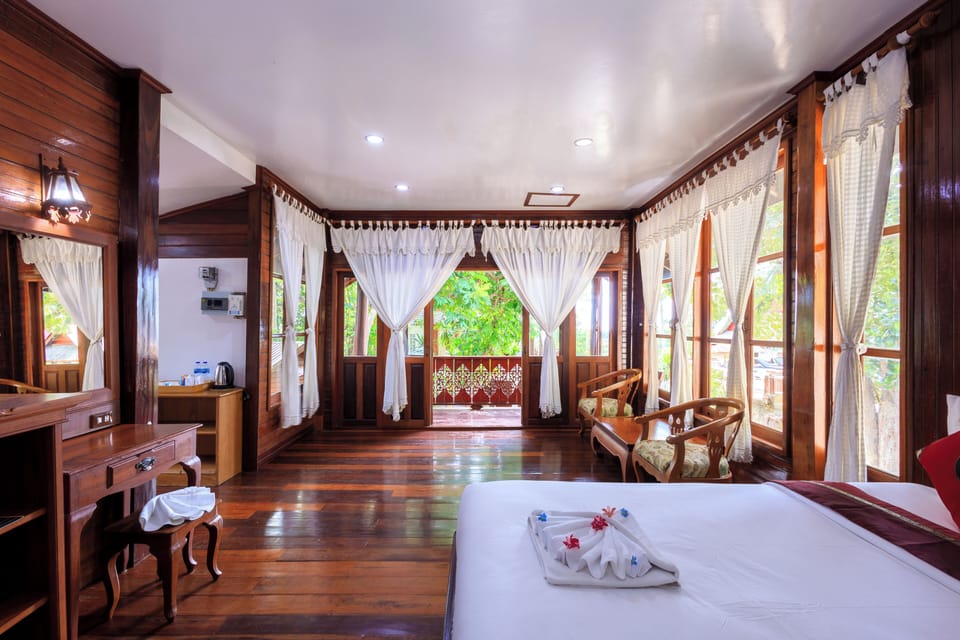 Minibar, blackout drapes, rollaway beds (surcharge), WiFi (free)