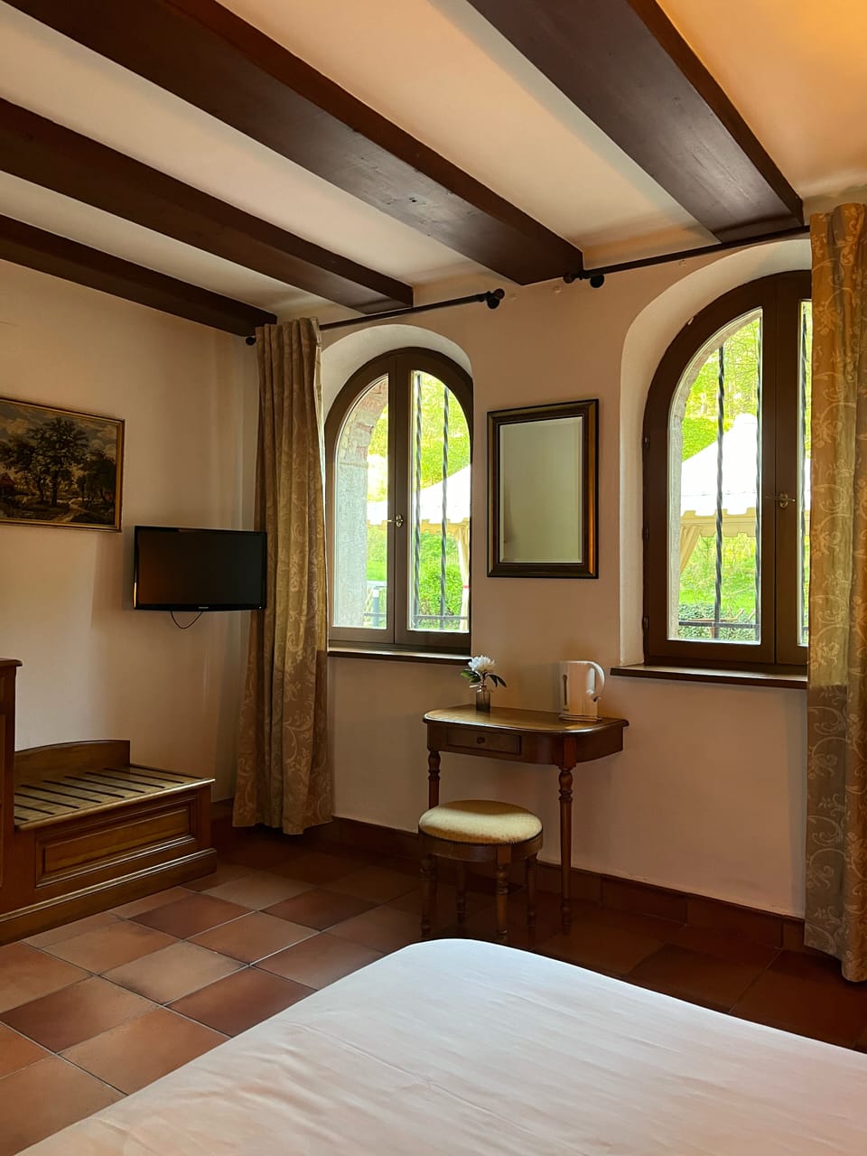 Double Room, Courtyard View | Soundproofing, WiFi (free)