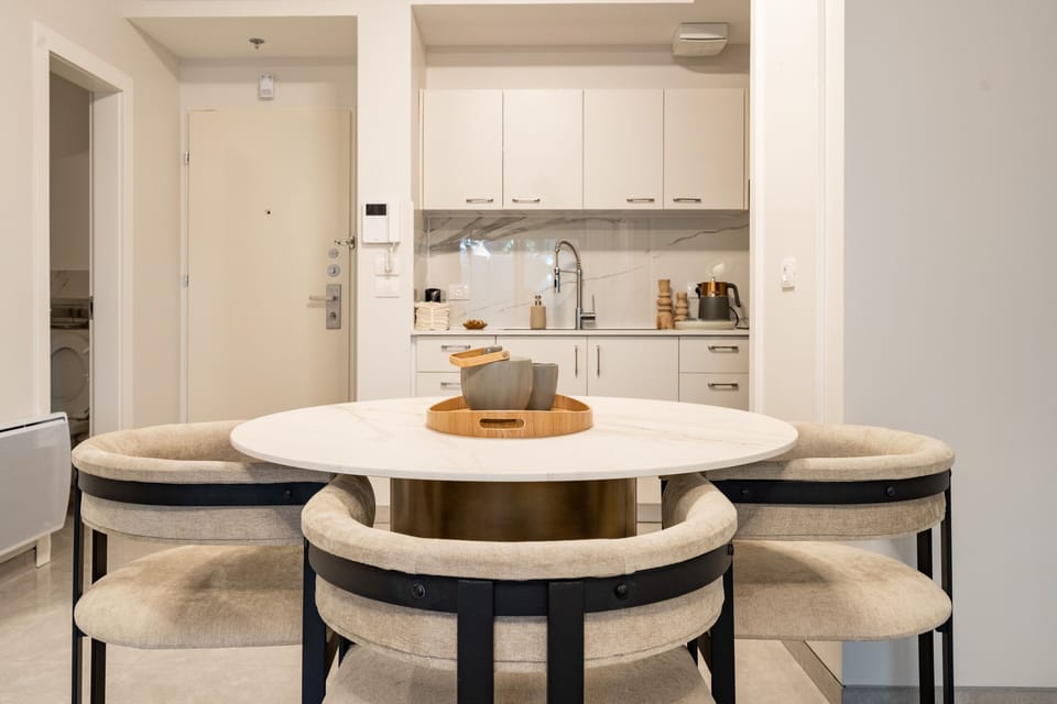 Honeymoon Apartment | Living area | TV