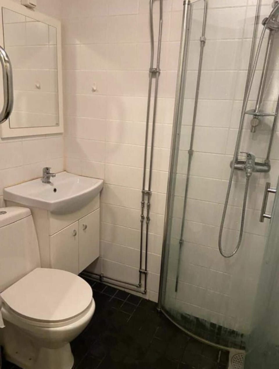 Apartment | Bathroom | Shower, towels, toilet paper
