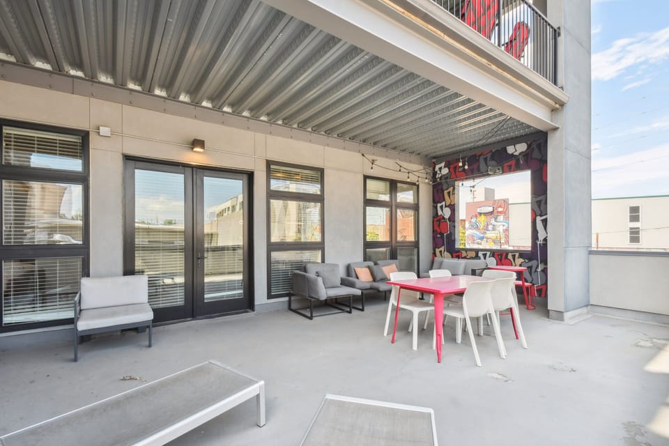 Condo, Multiple Beds, Patio, City View ((R01) 3198 Blake St. Unit 201) | Terrace/patio