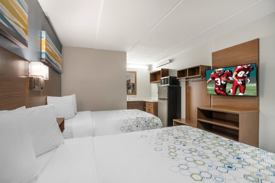 Studio, 2 Double Beds, Non Smoking | View from room