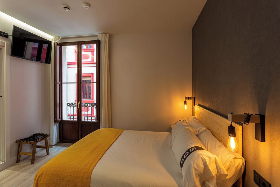 Superior Double Room, Balcony, City View | Memory foam beds, in-room safe, desk, laptop workspace