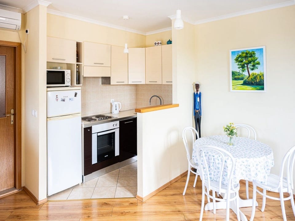 Villa (Two Bedroom Villa with Terrace and Sw) | Private kitchen | Fridge