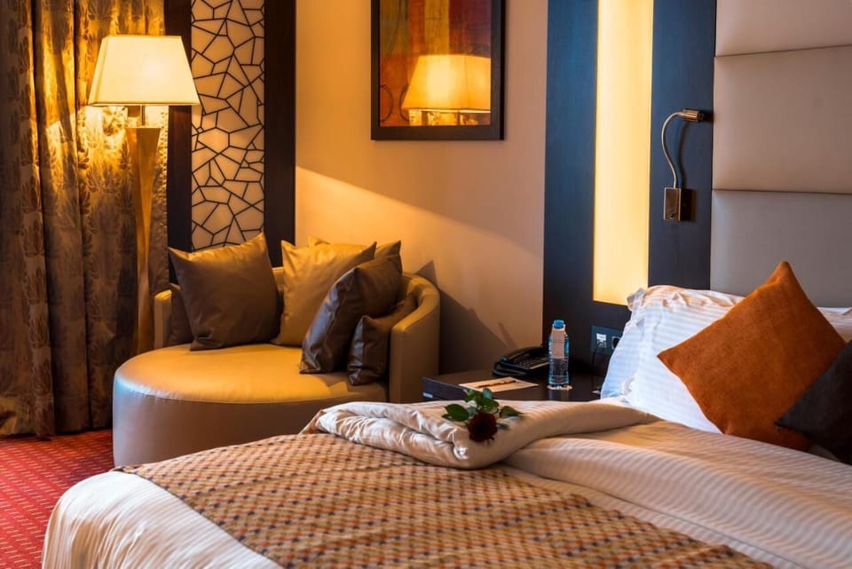 Superior Suite, 2 Bedrooms, Balcony, Pool View | Premium bedding, down comforters, memory foam beds, minibar (free items)