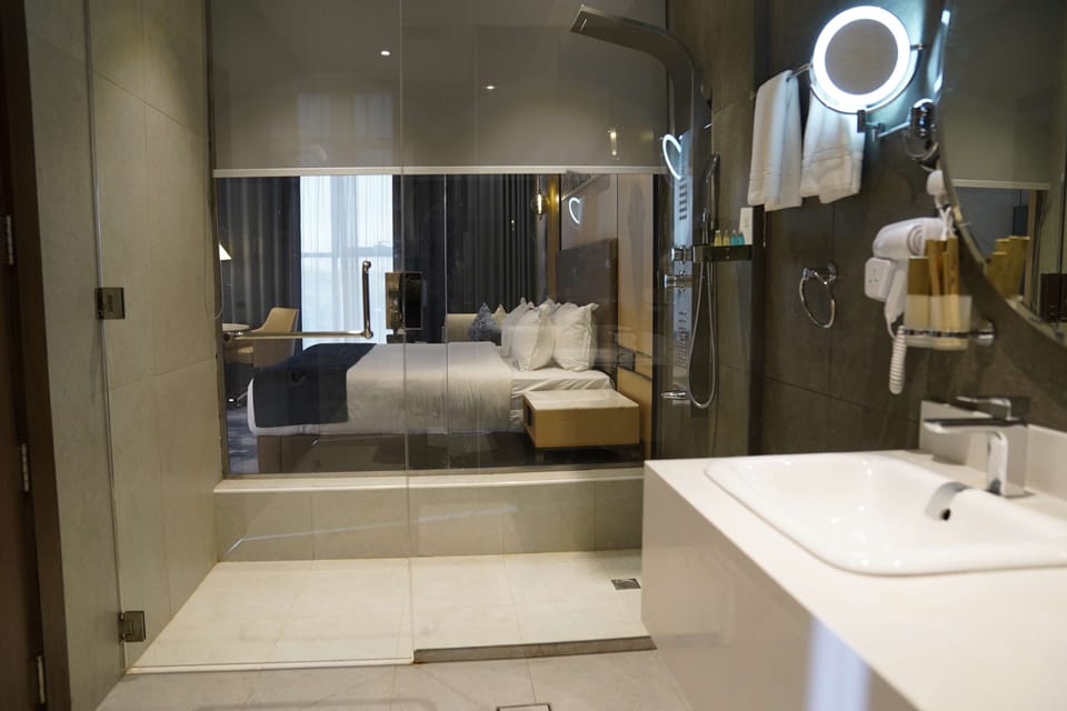 Hair dryer, bathrobes
