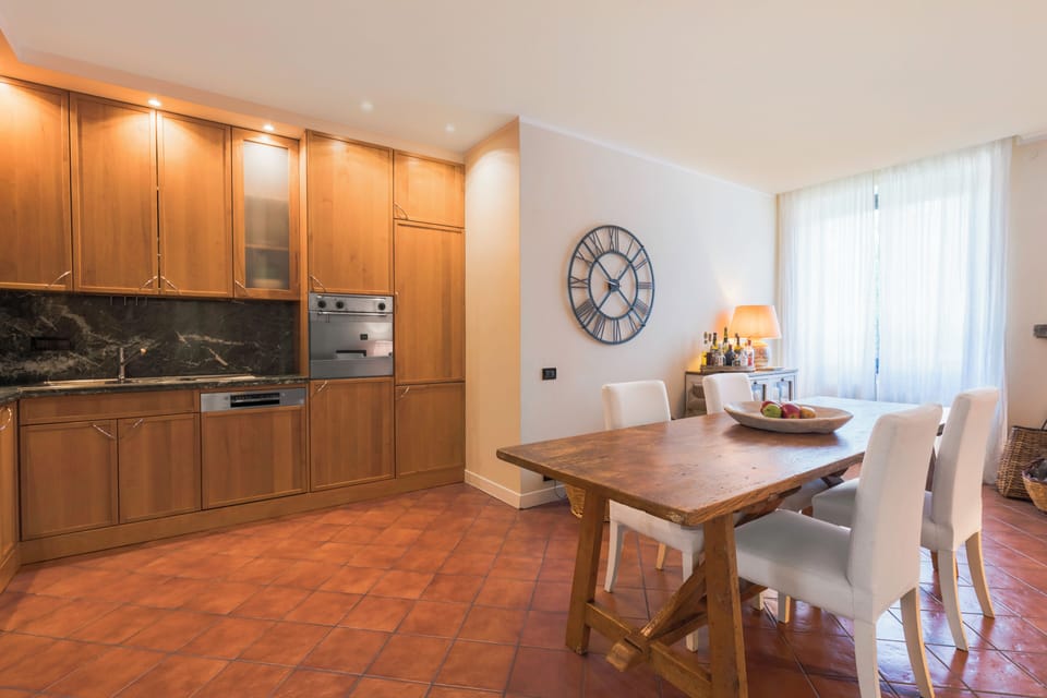 Comfort House, Garden View | Private kitchen | Full-size fridge, oven, dishwasher, espresso maker