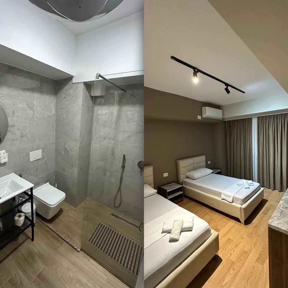 Basic Twin Room | Desk, laptop workspace, blackout drapes, soundproofing