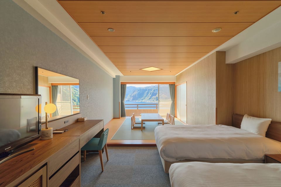 Main Building Ocean View Japanese-Western Room, Non-Smoking | View from room