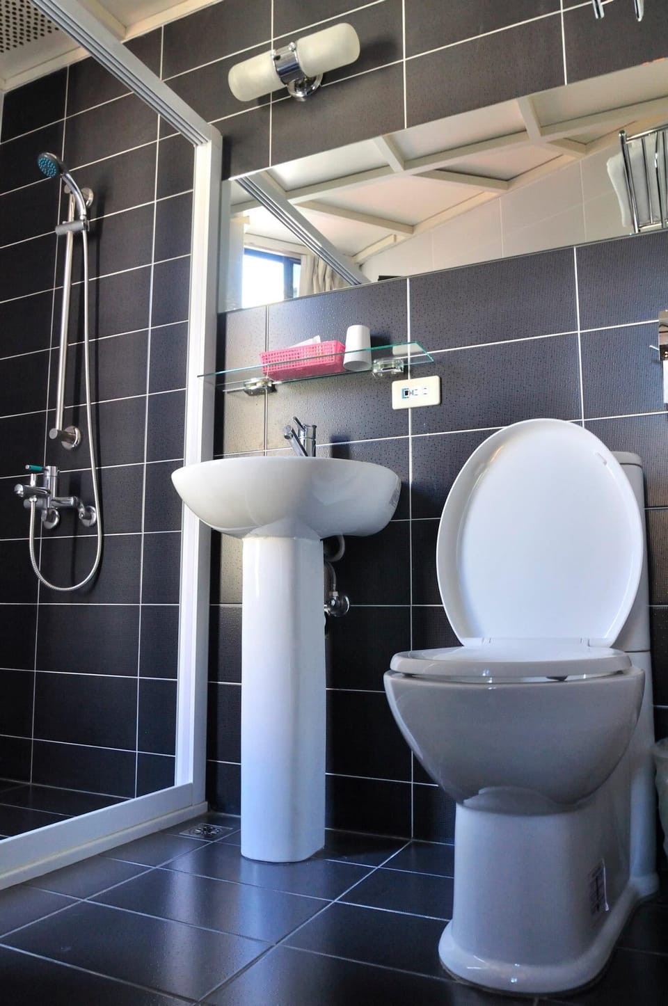 Standard Double Room | Bathroom | Shower, free toiletries, hair dryer, slippers