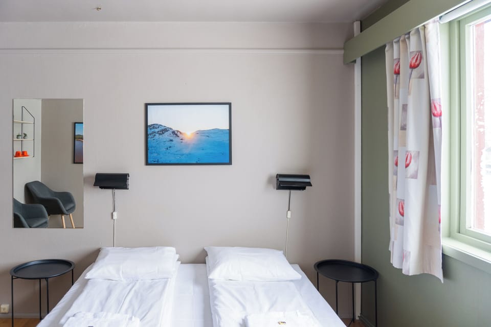 Basic Double Room, 1 Queen Bed | Lake view