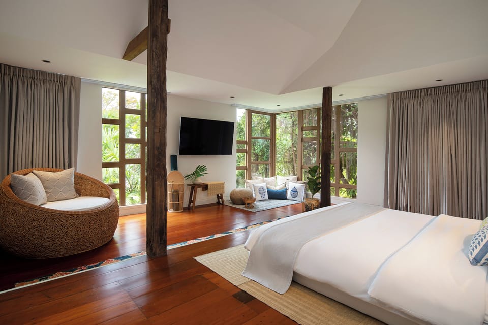 Deluxe Double Room, 1 King Bed, Garden View | Garden view