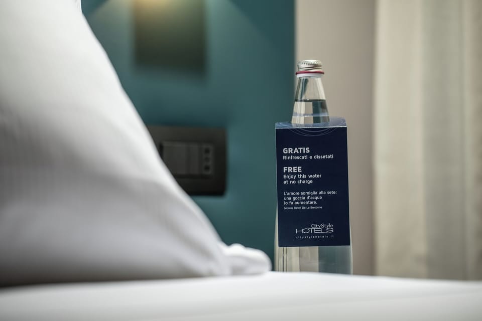 Premium bedding, down comforters, memory foam beds, minibar
