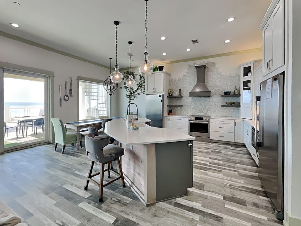 House, Multiple Beds, Pool Access, Ocean View (Resting Beach Face) | Private kitchen | Coffee/tea maker