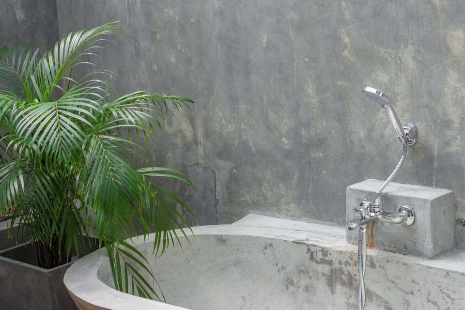 Premier Room | Bathroom | Hair dryer, bidet, towels, soap
