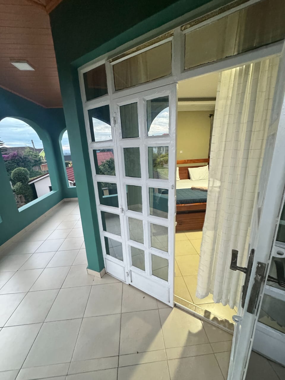 Interior entrance