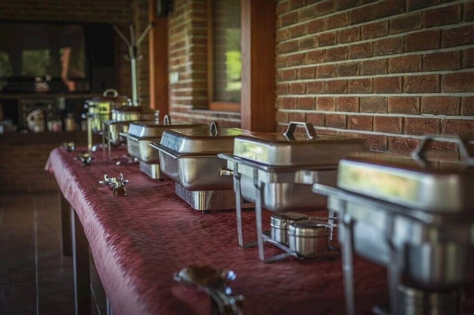Daily buffet breakfast (EUR 12 per person)