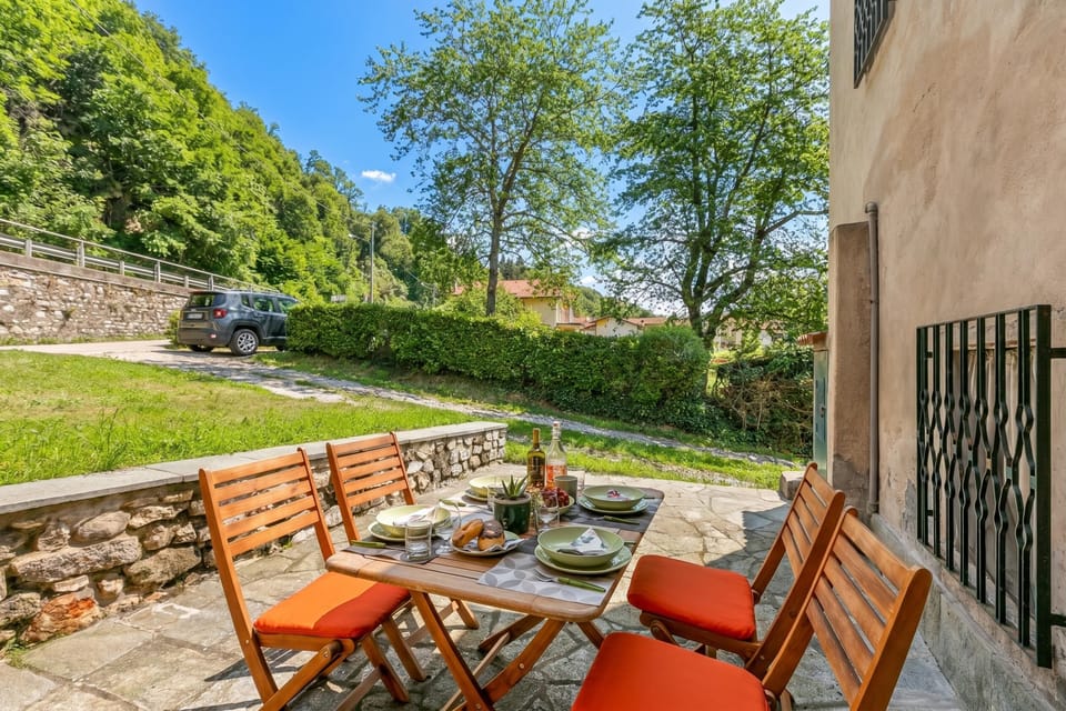 Honeymoon House, 1 Bedroom, Terrace (La Maison Du Lac - 50 meters from) | Outdoor dining