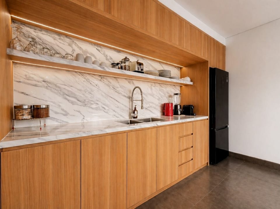 Luxury Villa, 4 Bedrooms, Private Pool | Private kitchen | Full-size fridge, microwave, stovetop, espresso maker