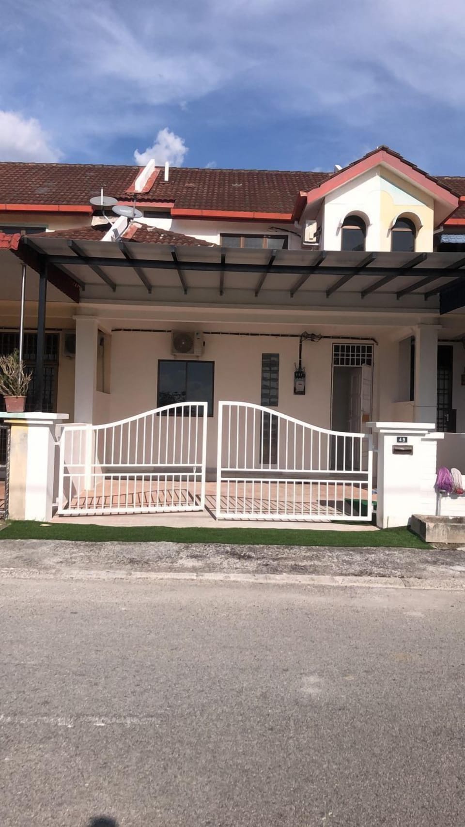 Front of property