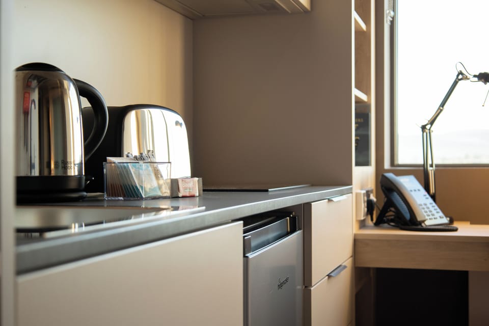 Standard Studio | Private kitchen | Fridge, microwave, stovetop, toaster