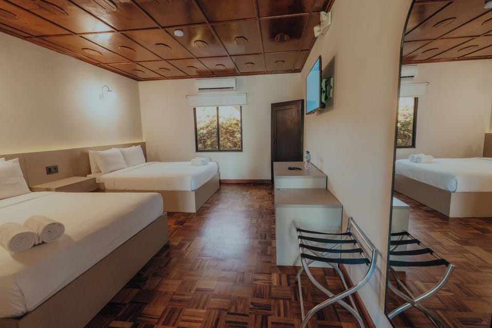 Deluxe Double Room, 2 Queen Beds | Premium bedding, down comforters, in-room safe, free WiFi