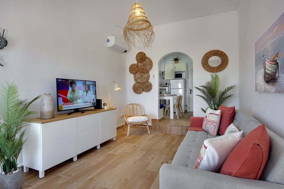 43-inch LED TV with cable channels