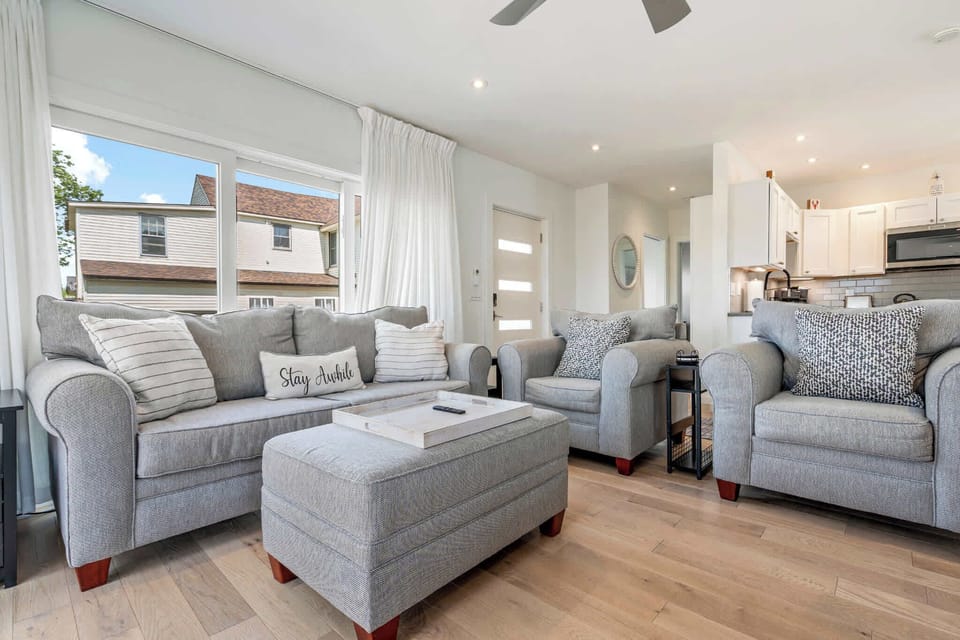 Townhome, Multiple Beds, Patio (Latitude Adjustment) | Living area | 42-inch flat-screen TV with digital channels