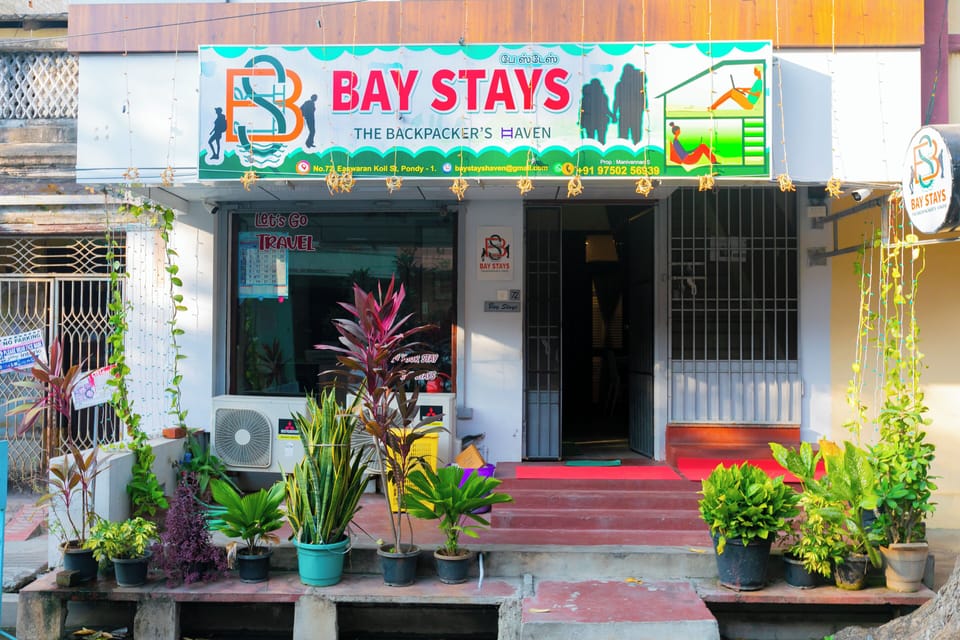 Roscotel Bay Stays 2BHK Near White Town Bed and Breakfast in Puducherry