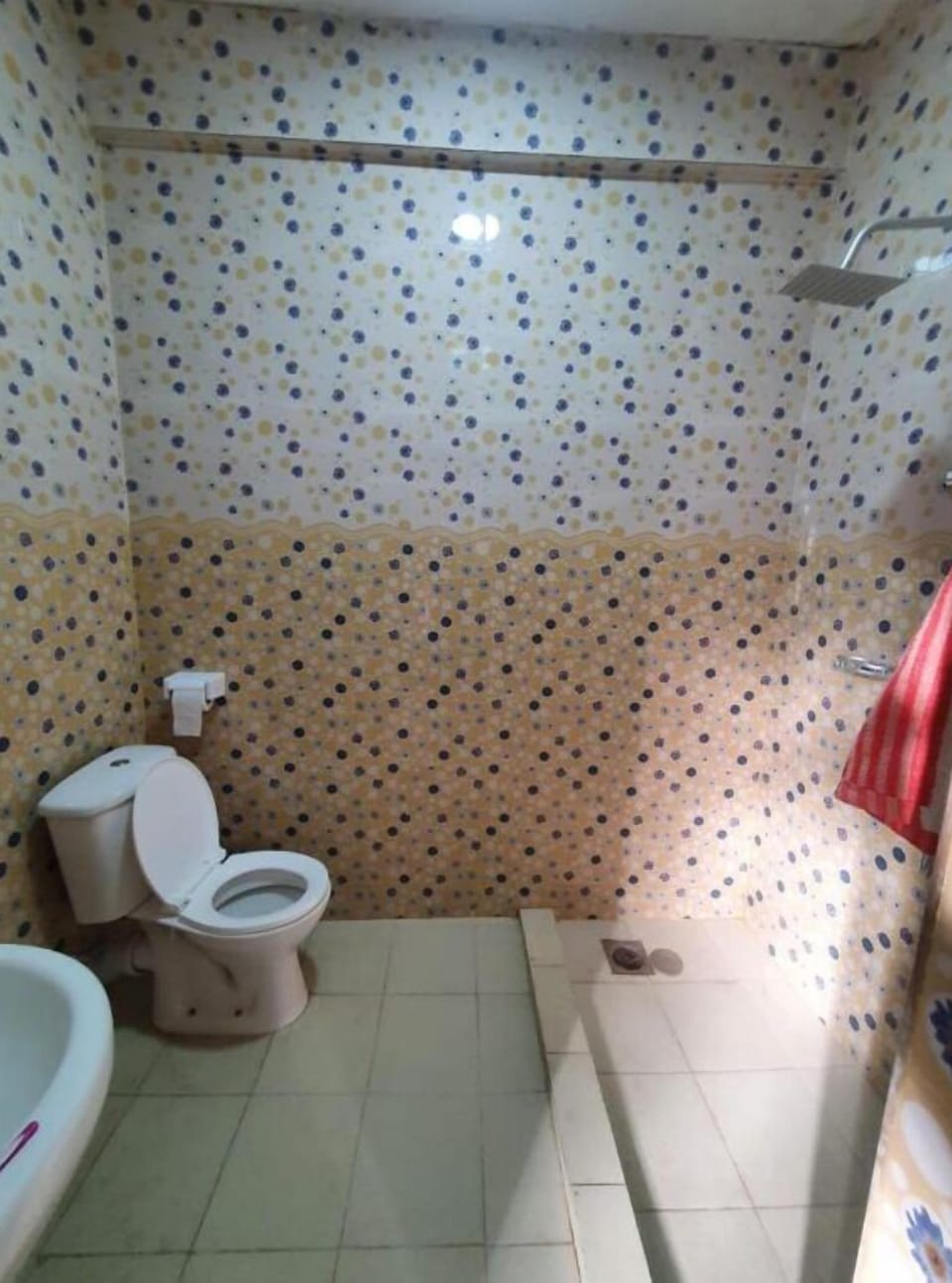 Towels, soap, toilet paper