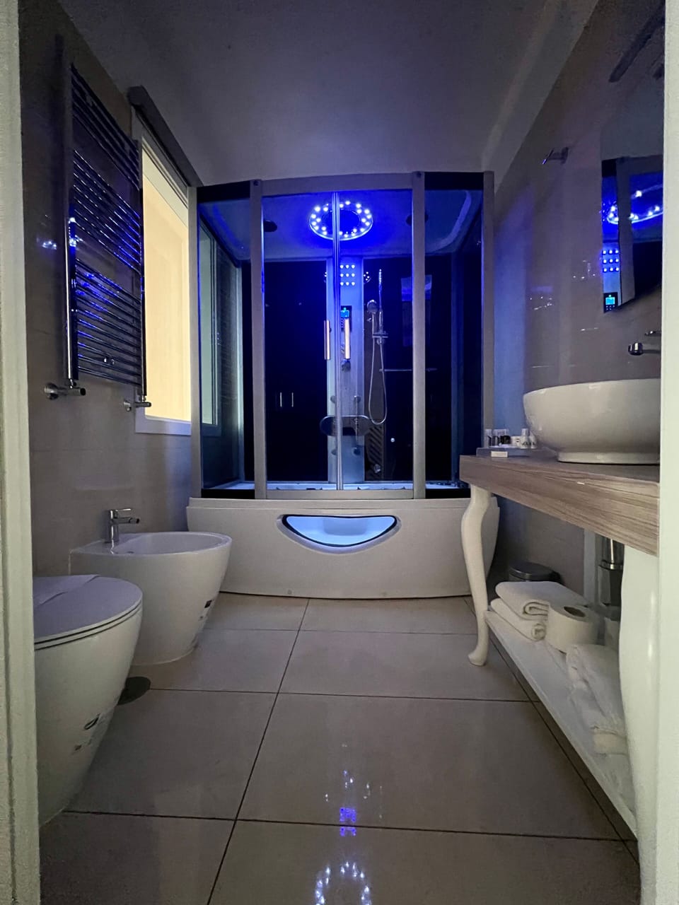 Superior Triple Room | Bathroom | Hair dryer, bidet, towels, soap