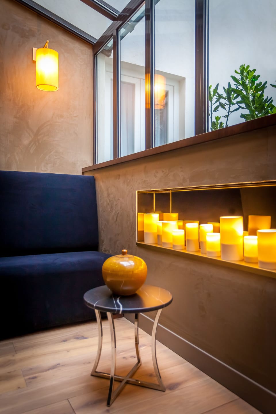 Lobby sitting area