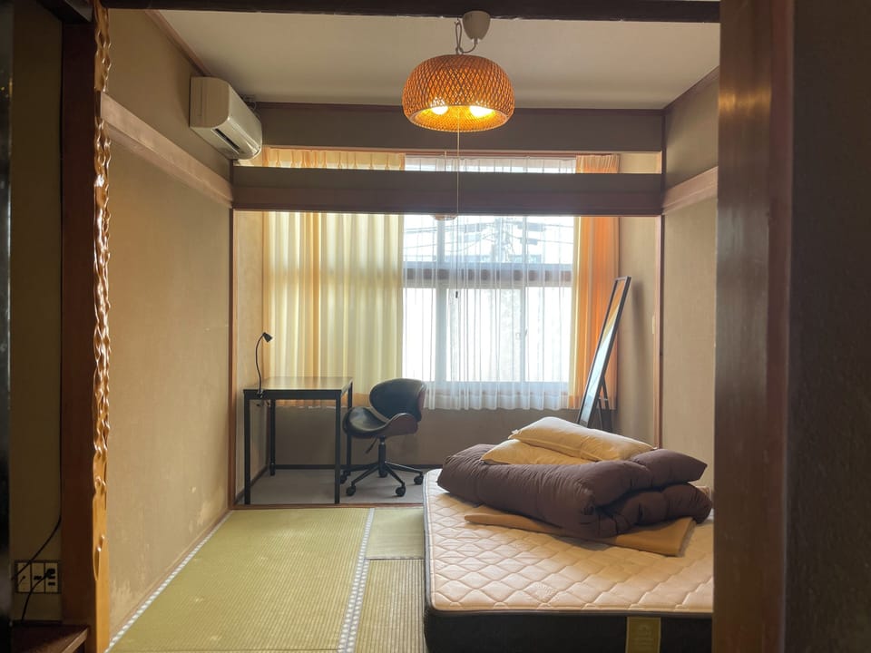 Japanese Style Double Room 202, Non Smoking | Free WiFi, bed sheets